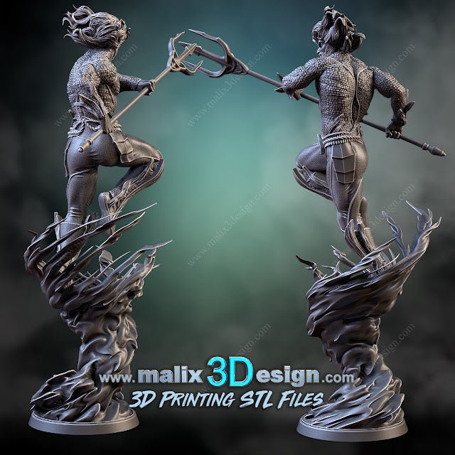 AQUAMAN DE MALIX3DESING