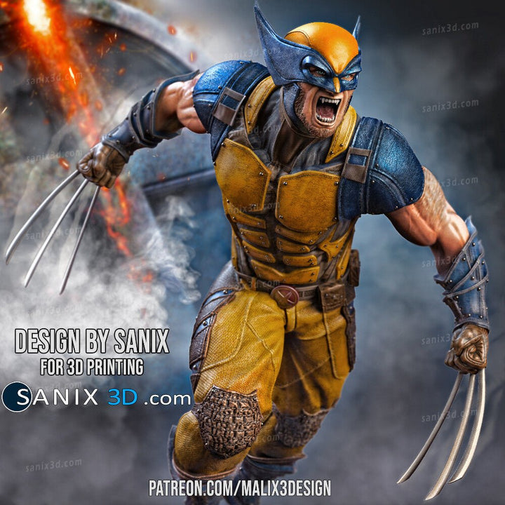 WOLVERINE DE MALIX3DESING