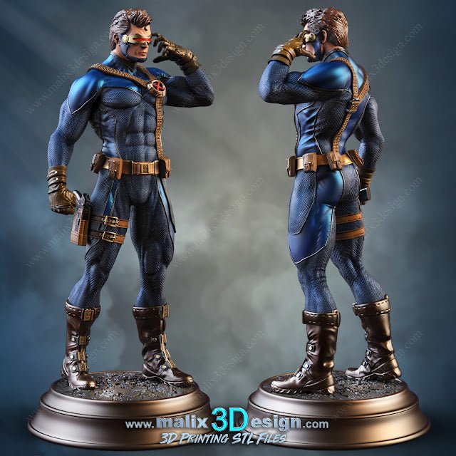 CYCLOP X-MEN DE MALIX3DESING