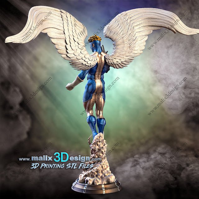 ANGEL X-MEN DE MALIX3DESING