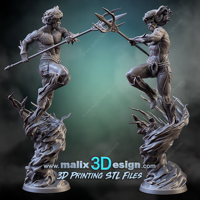 AQUAMAN DE MALIX3DESING