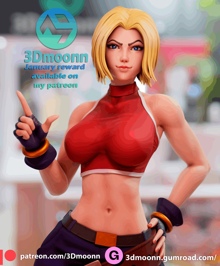 Blue Mary KOF