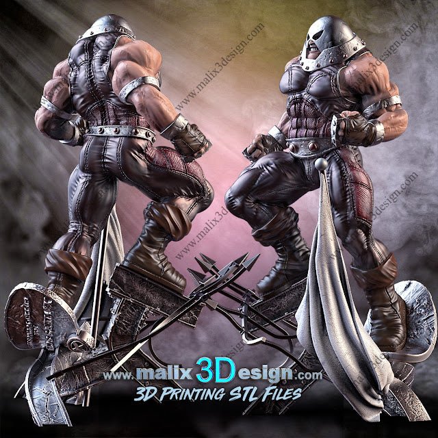 JUGGERNAUT X-MEN DE MALIX3DESING