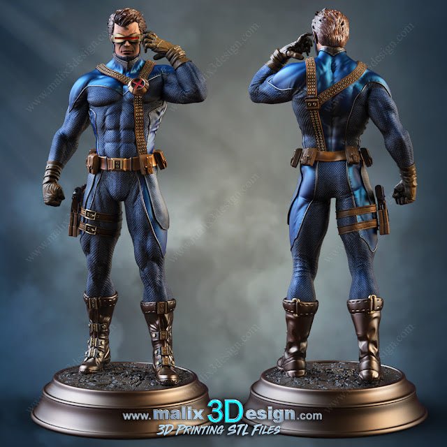 CYCLOP X-MEN DE MALIX3DESING