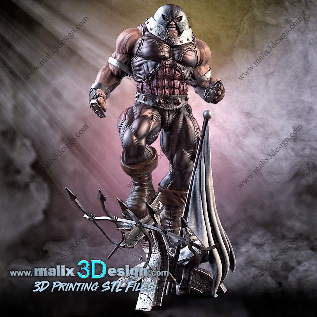 JUGGERNAUT X-MEN DE MALIX3DESING