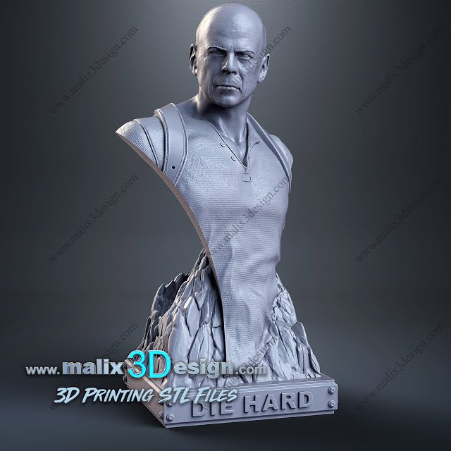 JOHN MCCLANE (BUSTO) DE MALIX3DESING