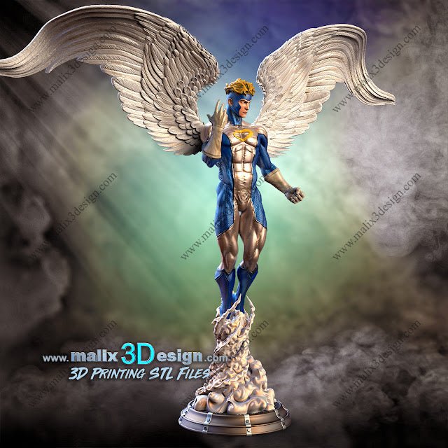 ANGEL X-MEN DE MALIX3DESING