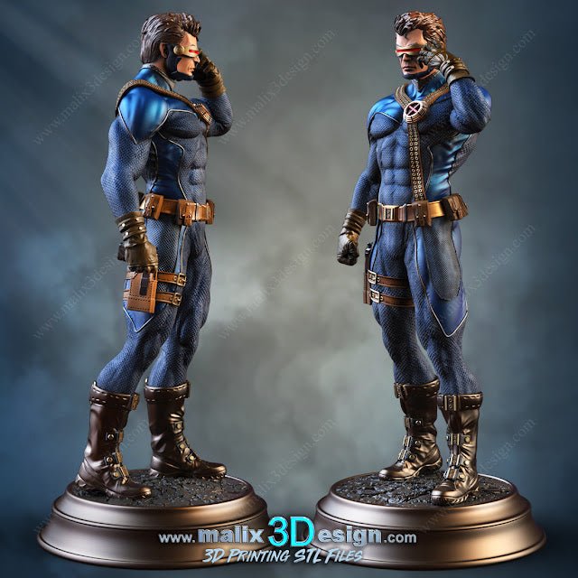 CYCLOP X-MEN DE MALIX3DESING