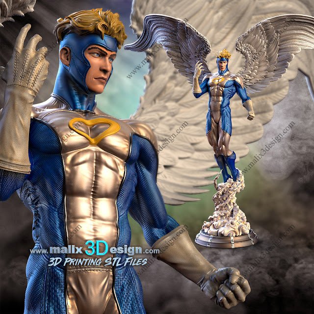 ANGEL X-MEN DE MALIX3DESING