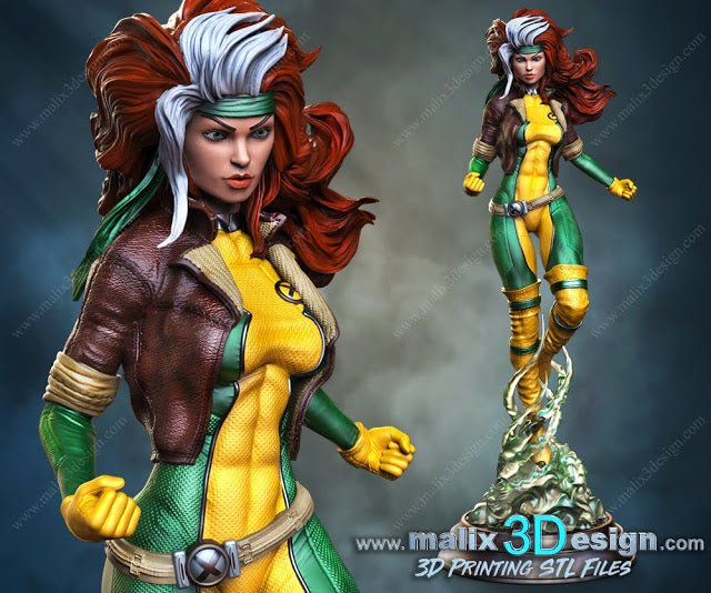 ROGUE X-MEN DE MALIX3DESING