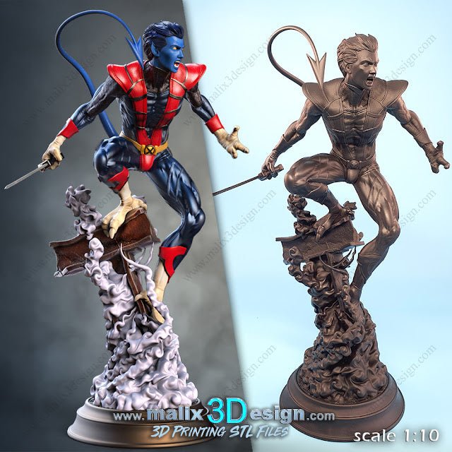 NIGHTCRAWLER X-MEN DE MALIX3DESING