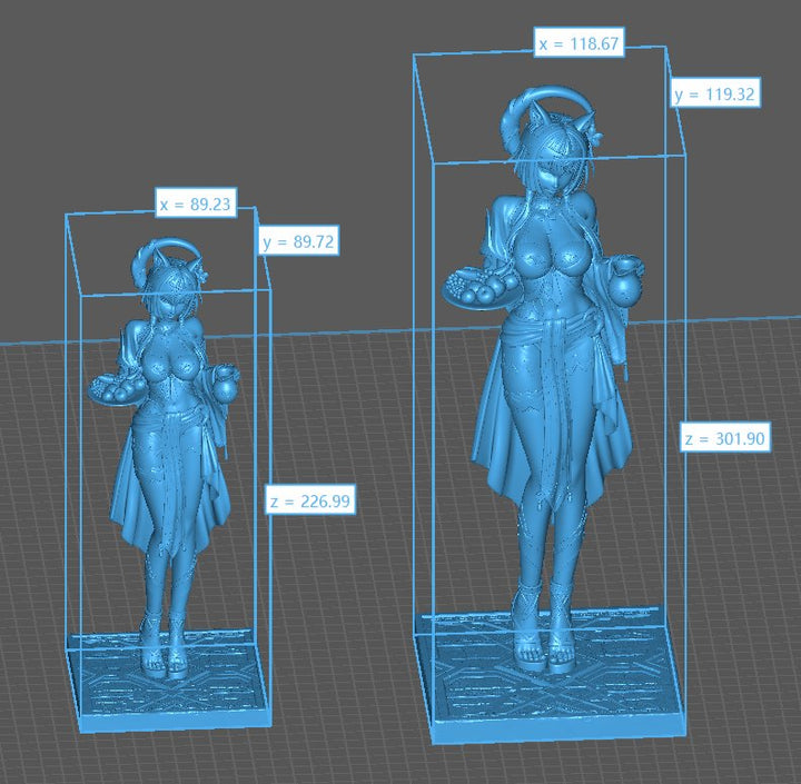 Figura de Resina Exclusiva de Candace - Genshin Impact - Dos Tamaños Disponibles