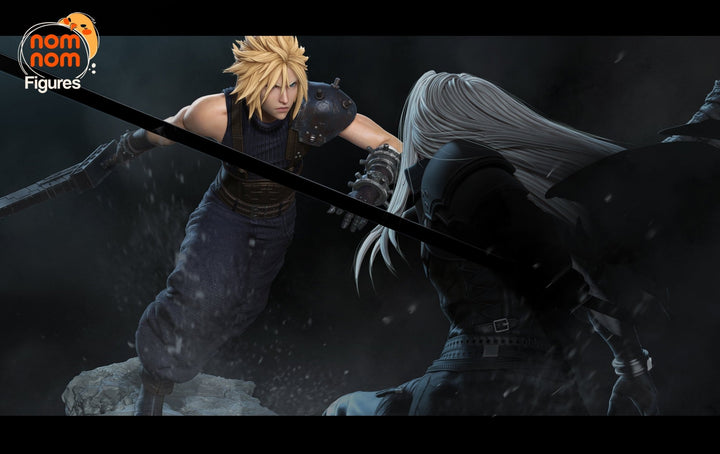 Figura de Resina de Cloud Strife: Vive la Aventura de Final Fantasy VII en tu Colección