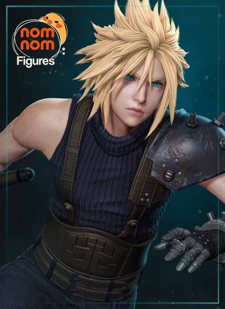 Figura de Resina de Cloud Strife: Vive la Aventura de Final Fantasy VII en tu Colección