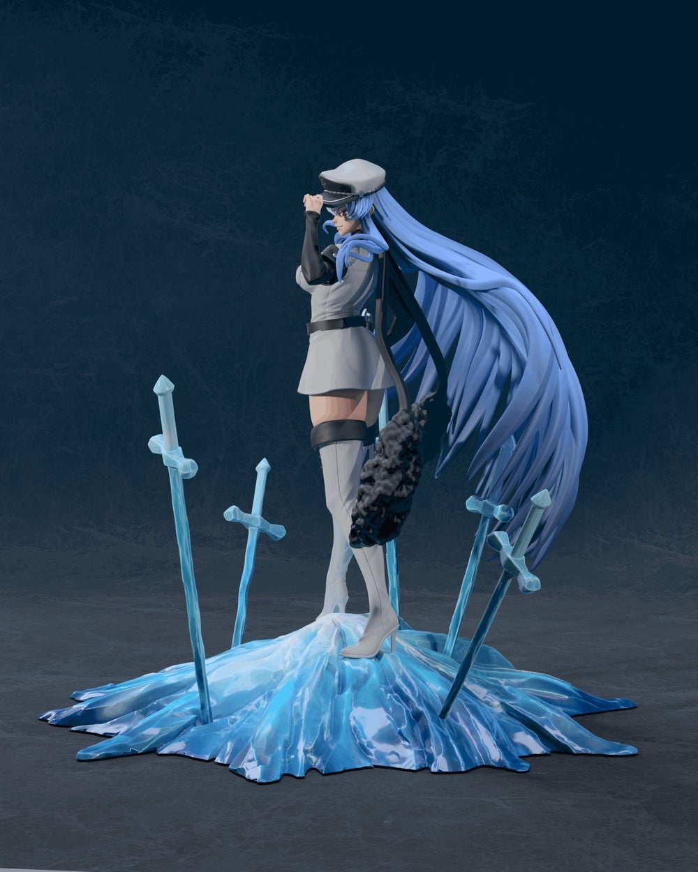 Esdeath de Akame ga Kill