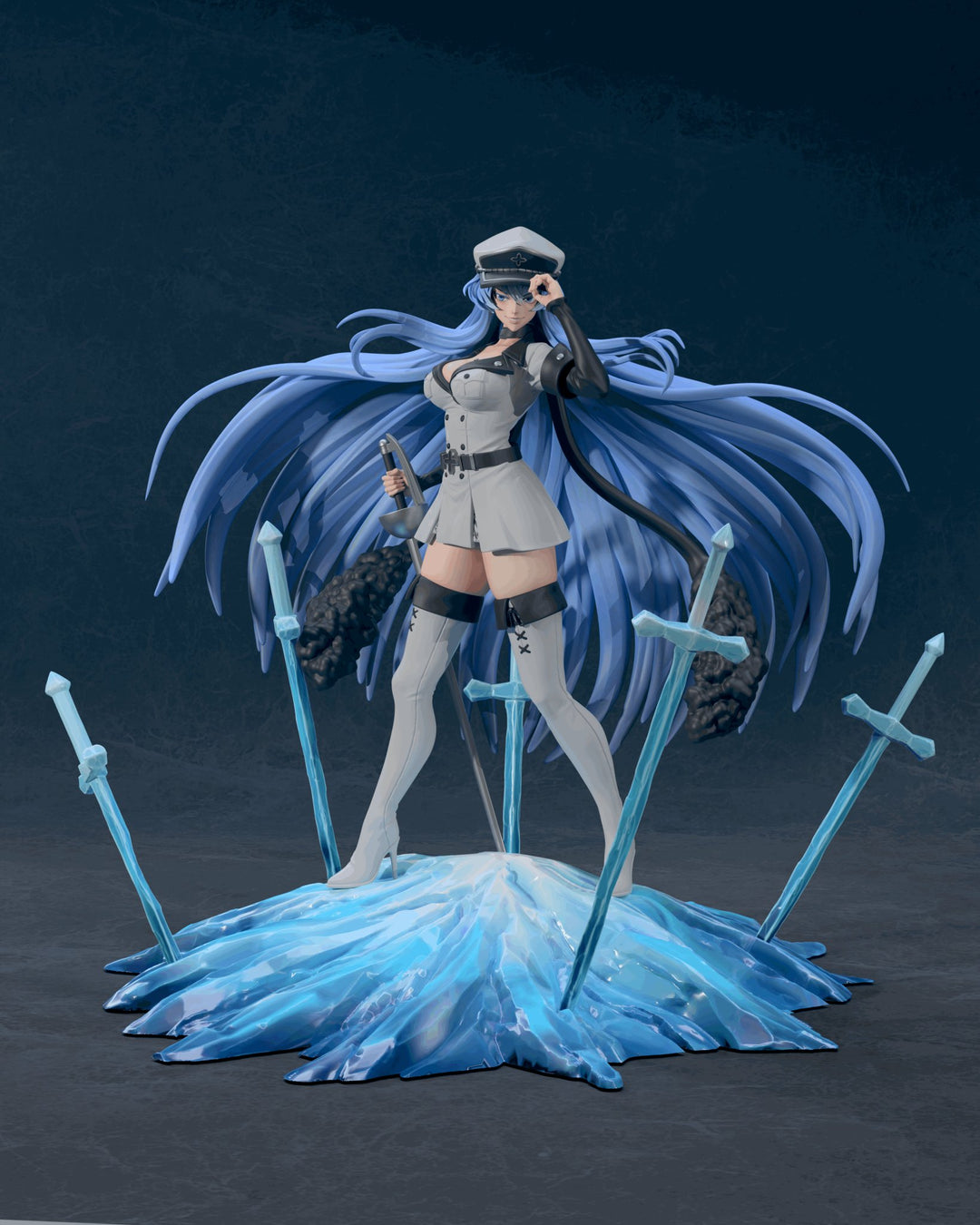 Esdeath de Akame ga Kill