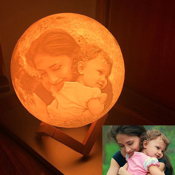 Lámpara Luna: imagen y mensaje únicos