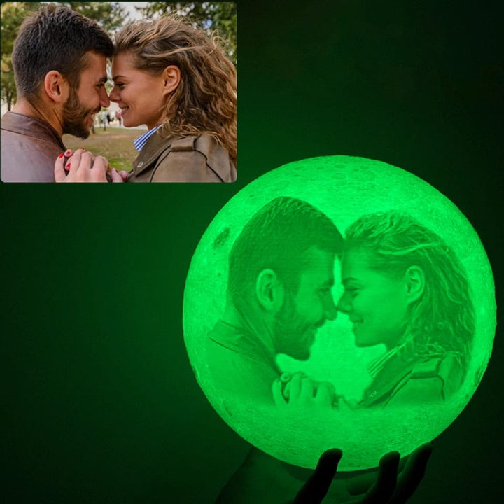 Lámpara Luna: imagen y mensaje únicos
