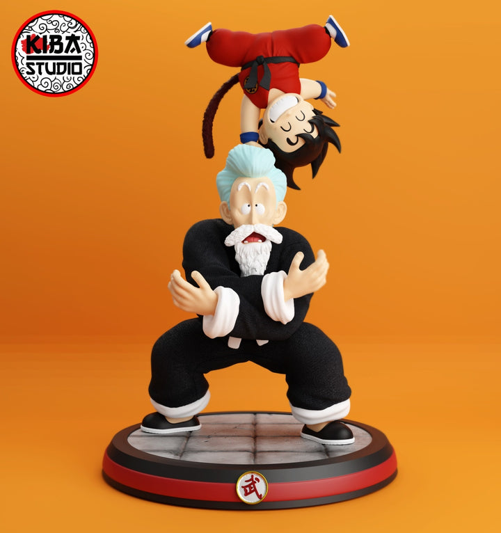 Goku y Roshi