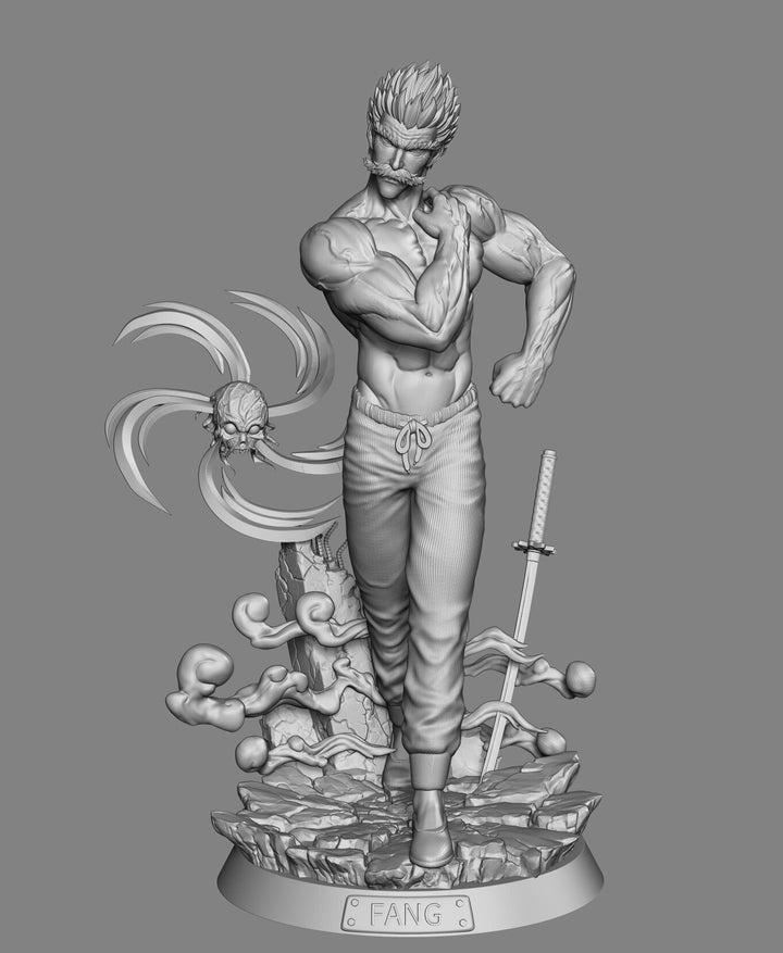 Silver Fang de One Punch Man