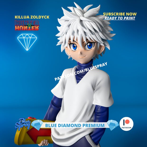 Captura la Electrizante Aventura con la Figura de Killua Zoldyck a Escala 1/6 - tu tienda de impresión 3D