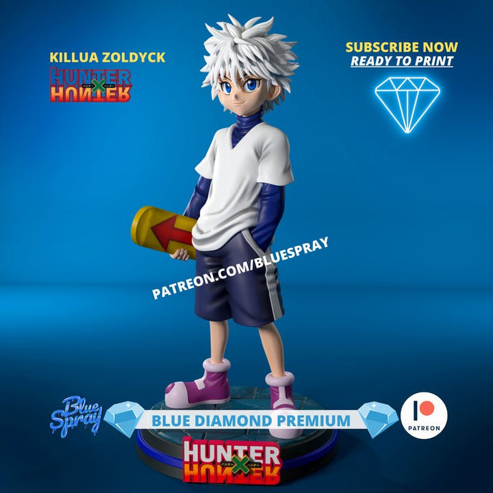 Captura la Electrizante Aventura con la Figura de Killua Zoldyck a Escala 1/6 - tu tienda de impresión 3D