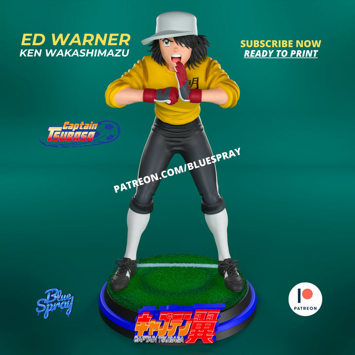 Defiende la Portería con la Figura de Ken Wakashimazu a Escala 1/6 de Captain Tsubasa - tu tienda de impresión 3D