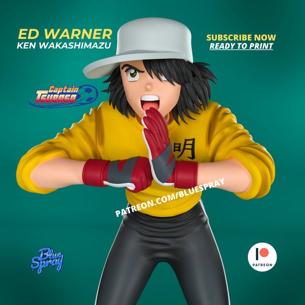 Defiende la Portería con la Figura de Ken Wakashimazu a Escala 1/6 de Captain Tsubasa - tu tienda de impresión 3D
