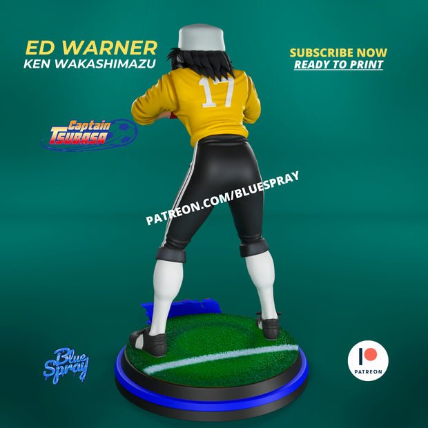 Defiende la Portería con la Figura de Ken Wakashimazu a Escala 1/6 de Captain Tsubasa - tu tienda de impresión 3D