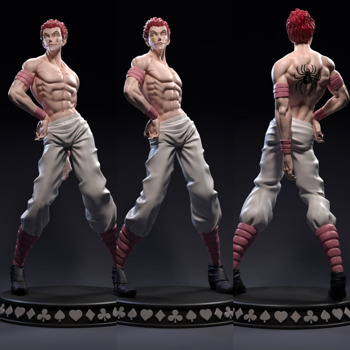 Hisoka, el Mago Malicioso: Figura de Colección a Escala 1/6 Hunter X Hunter - tu tienda de impresión 3D