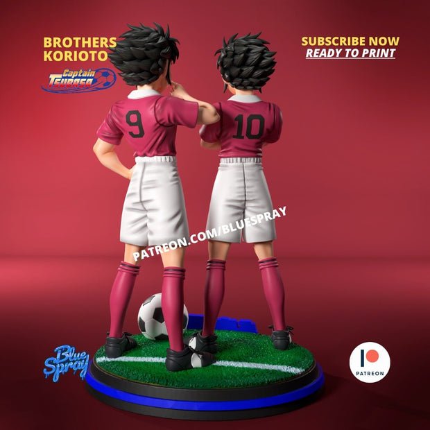 La Fuerza de los Hermanos Koriotto en tu Colección! Figuras a Escala 1/6 de Captain Tsubasa - tu tienda de impresión 3D
