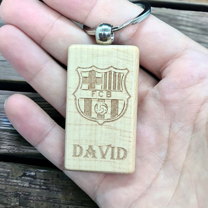 Llaveros Personalizados de Madera: ¡Lleva tu Pasión por tu Equipo Favorito a Todas Partes! - tu tienda de impresión 3D