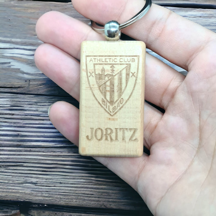 Llaveros Personalizados de Madera: ¡Lleva tu Pasión por tu Equipo Favorito a Todas Partes! - tu tienda de impresión 3D