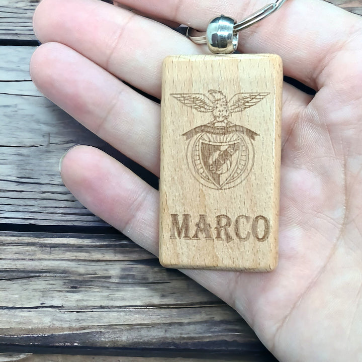 Llaveros Personalizados de Madera: ¡Lleva tu Pasión por tu Equipo Favorito a Todas Partes! - tu tienda de impresión 3D