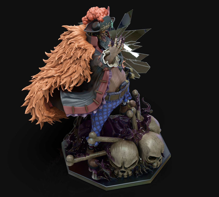 Diorama de Barbanegra de One Piece Marshall D. Teach