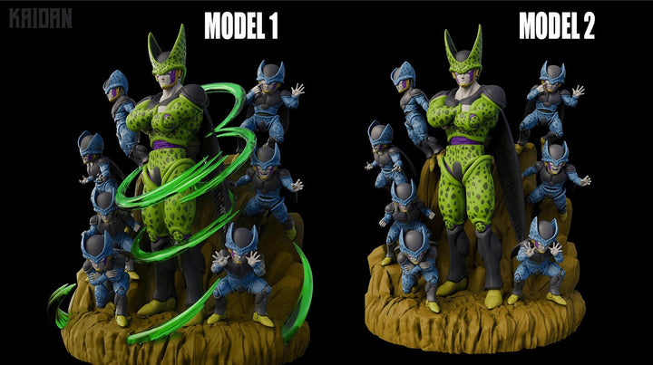 Cell Perfect x Cell Jr Dragon ball Z