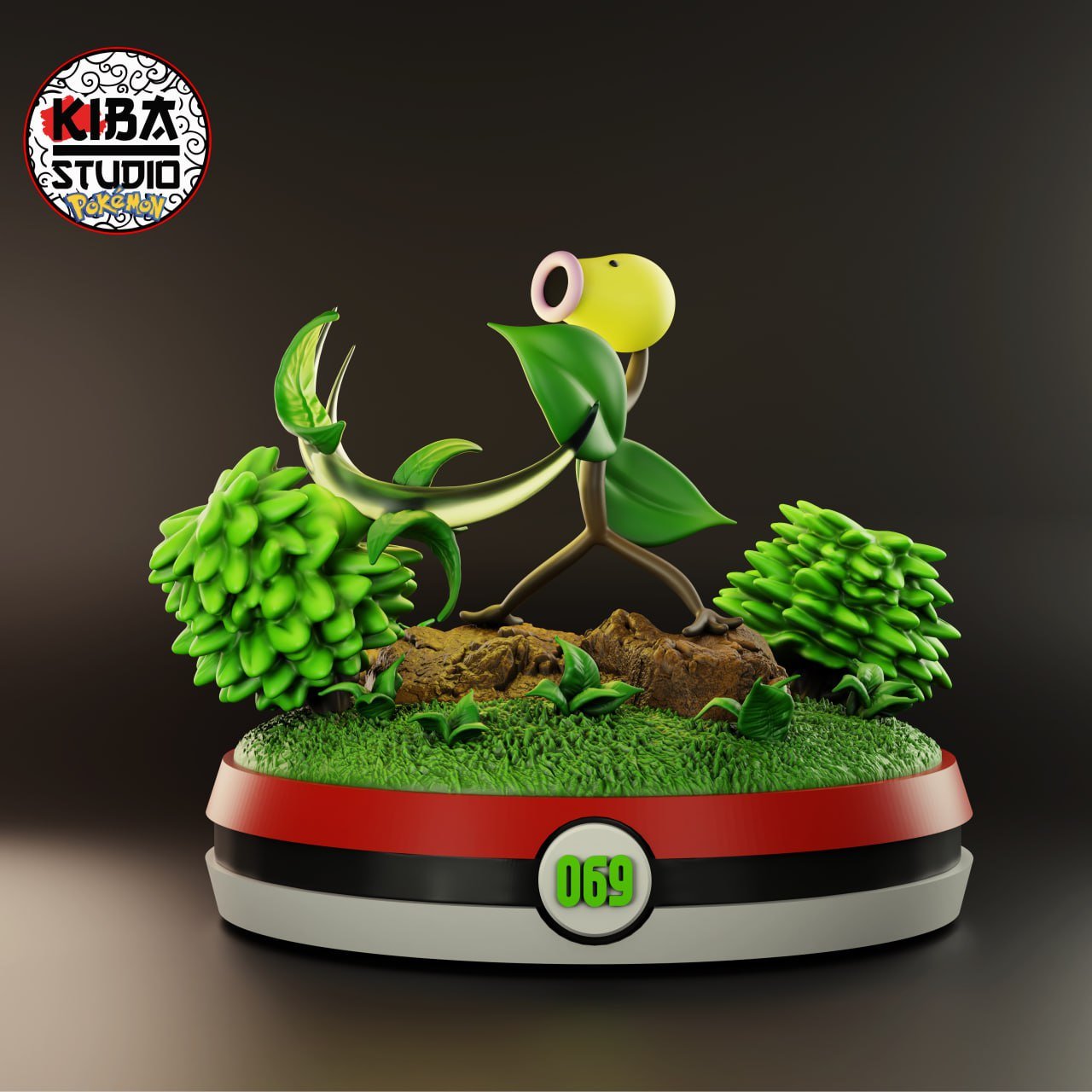 069 Bellsprout - Pokemon Planta Primera Generacion - Free