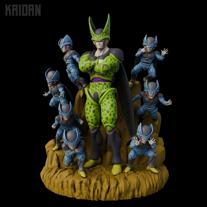 Cell Perfect x Cell Jr Dragon ball Z