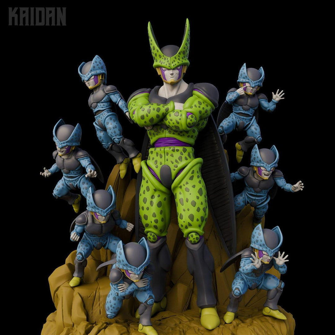 Cell Perfect x Cell Jr Dragon ball Z