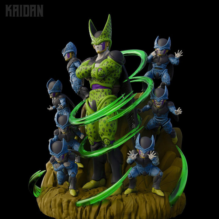 Cell Perfect x Cell Jr Dragon ball Z