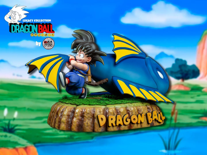 Kiba Studio - Goku Pescando un Pez - Dragon Ball