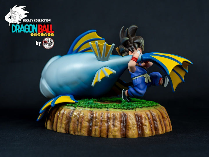 Kiba Studio - Goku Pescando un Pez - Dragon Ball