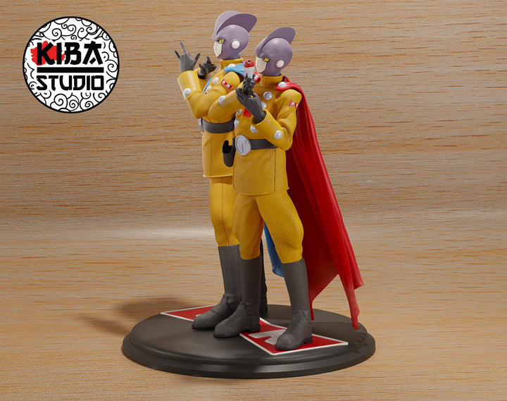 Figuras de Resina de Gamma 1 y Gamma 2: La Fuerza de Red Ribbon de Dragon Ball Super Super Hero a tu Alcance