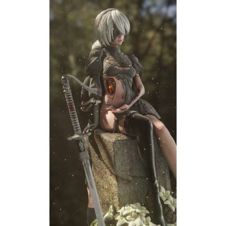 2B y 9S de Nier  Aurtomata