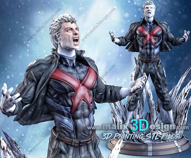 ICE MAN X-MAN DE MALIX3DESING