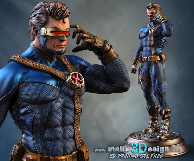 CYCLOP X-MEN DE MALIX3DESING