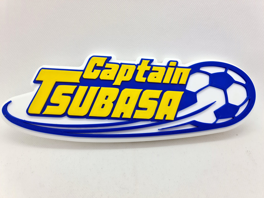 Logo 3D de Captain Tsubasa - ¡Lleva la pasión del fútbol a tu hogar!