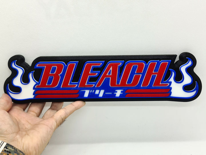 Cartel en 3D de BLEACH: Sumérgete en el mundo del anime