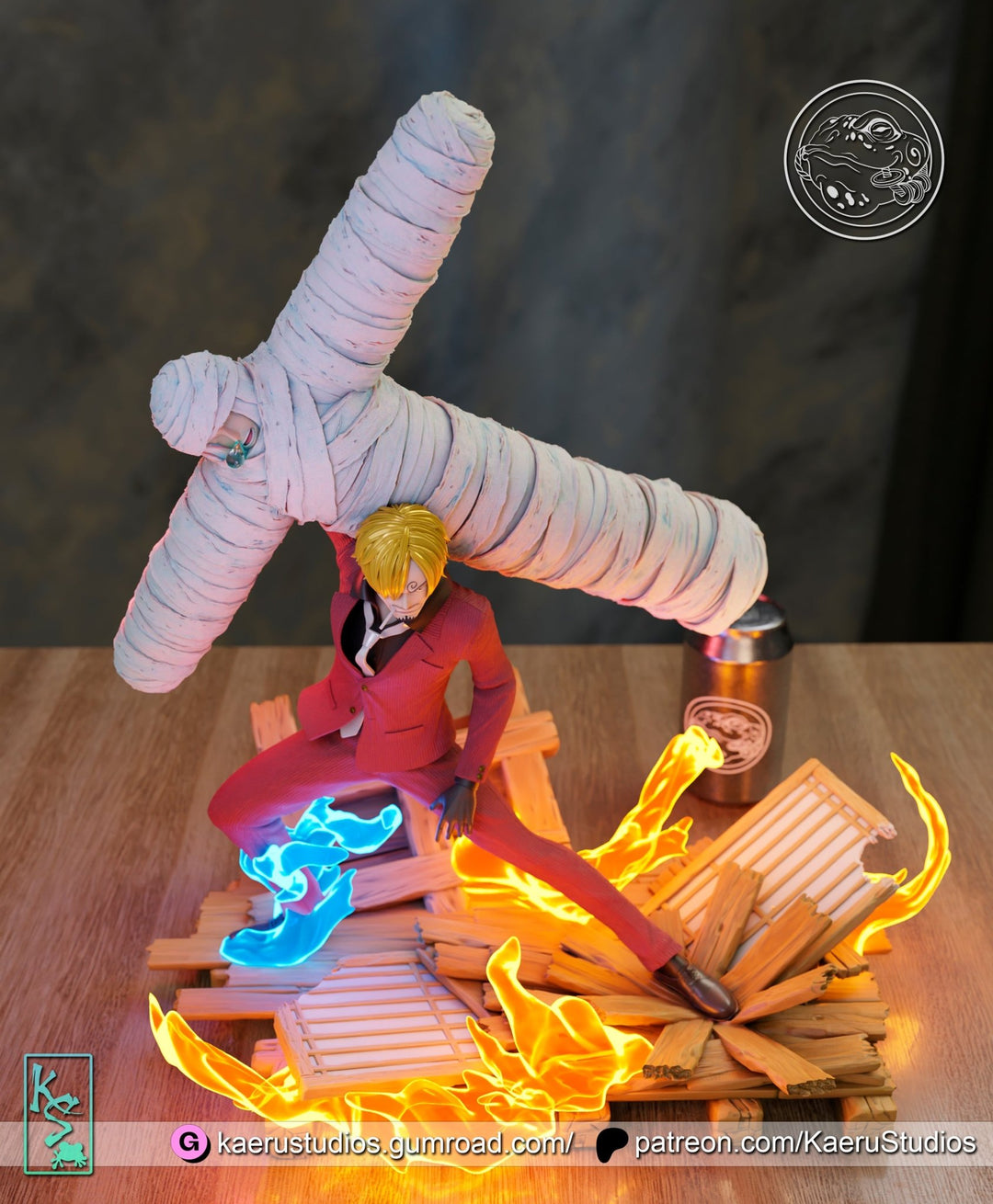 ¡Añade Acción y Estilo con la Figura de Sanji de One Piece! - tu tienda de impresión 3D