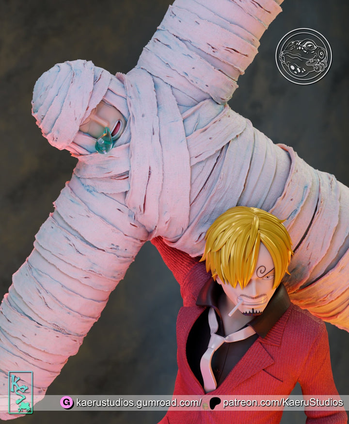 ¡Añade Acción y Estilo con la Figura de Sanji de One Piece! - tu tienda de impresión 3D